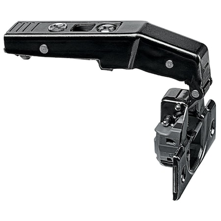 Heat Wave 95 deg Inset Blind Corner Screw-on Clip Top otion Hinge, Black Onyx HE1075311